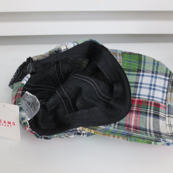 NWOT BEAMS HEARTE PATCHWORK BASEBALL CAP ADJUSTABLE O/S - Picture 7 of 8